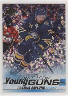 2019-20 Upper Deck - [Base] - Speckled Rainbow Foil #475 - Young Guns - Rasmus Asplund