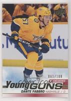 Young Guns - Dante Fabbro #/100