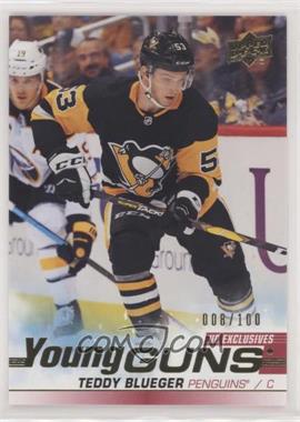 2019-20 Upper Deck - [Base] - UD Exclusives #231 - Young Guns - Teddy Blueger /100