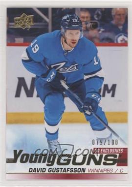 2019-20 Upper Deck - [Base] - UD Exclusives #461 - Young Guns - David Gustafsson /100