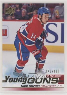 2019-20 Upper Deck - [Base] - UD Exclusives #471 - Young Guns - Nick Suzuki /100