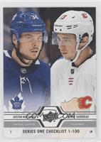 Checklist - Auston Matthews, Johnny Gaudreau