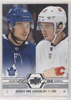 Checklist - Auston Matthews, Johnny Gaudreau