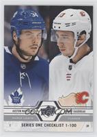 Checklist - Auston Matthews, Johnny Gaudreau