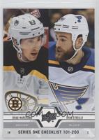 Checklist - Brad Marchand, Ryan O'Reilly