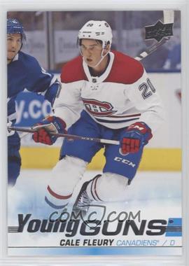 2019-20 Upper Deck - [Base] #209 - Young Guns - Cale Fleury