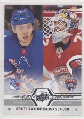 2019-20 Upper Deck - [Base] #449 - Checklist - Artemi Panarin, Sergei Bobrovsky