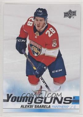 2019-20 Upper Deck - [Base] #453 - Young Guns - Aleksi Saarela