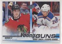 Young Guns Checklist - Kirby Dach, Kaapo Kakko