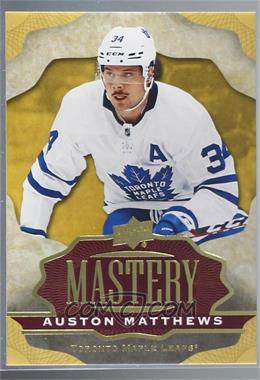 2019-20 Upper Deck - Mastery Achievements #M-C - Auston Matthews