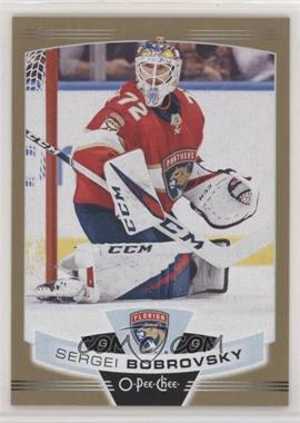 2019-20 Upper Deck - O-Pee-Chee Update - Gold #607 - Sergei Bobrovsky