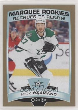 2019-20 Upper Deck - O-Pee-Chee Update - Gold #639 - Marquee Rookies - Nick Caamano