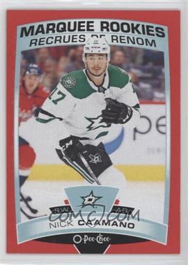 2019-20 Upper Deck - O-Pee-Chee Update - Red #639 - Marquee Rookies - Nick Caamano