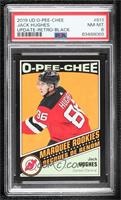 Marquee Rookies - Jack Hughes [PSA 8 NM‑MT] #/100