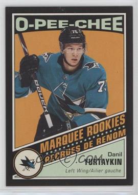 2019-20 Upper Deck - O-Pee-Chee Update - Retro Black #620 - Marquee Rookies - Danil Yurtaykin /100