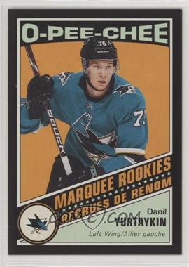 2019-20 Upper Deck - O-Pee-Chee Update - Retro Black #620 - Marquee Rookies - Danil Yurtaykin /100