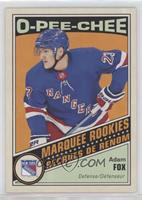 Marquee Rookies - Adam Fox