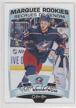 2019-20 Upper Deck - O-Pee-Chee Update #631 - Marquee Rookies - Emil Bemstrom