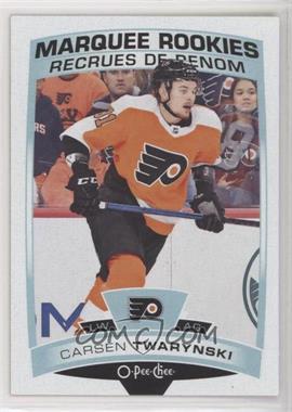 2019-20 Upper Deck - O-Pee-Chee Update #633 - Marquee Rookies - Carsen Twarynski