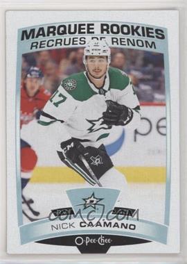 2019-20 Upper Deck - O-Pee-Chee Update #639 - Marquee Rookies - Nick Caamano