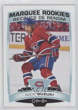 2019-20 Upper Deck - O-Pee-Chee Update #647 - Marquee Rookies - Nick Suzuki