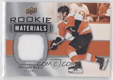 2019-20 Upper Deck - Rookie Materials #RM-PM - Philippe Myers