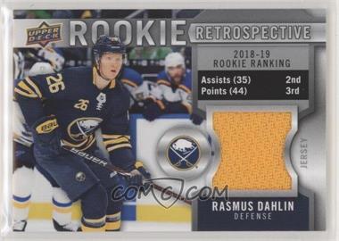 2019-20 Upper Deck - Rookie Retrospective Jersey #RR-RD - Rasmus Dahlin