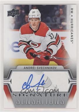 2019-20 Upper Deck - Signature Sensations #SS-AS - Andrei Svechnikov