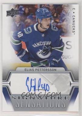 2019-20 Upper Deck - Signature Sensations #SS-EP - Elias Pettersson