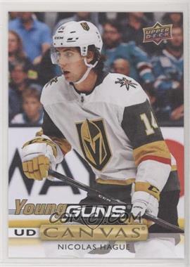 2019-20 Upper Deck - UD Canvas #C105 - Young Guns - Nicolas Hague