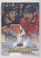 Checklist - Connor McDavid, Alexander Ovechkin