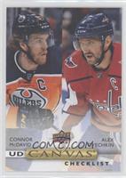 Checklist - Connor McDavid, Alexander Ovechkin