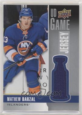 2019-20 Upper Deck - UD Game Jersey #GJ-MB - Mathew Barzal