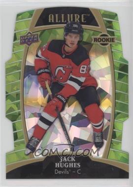 2019-20 Upper Deck Allure - [Base] - Green Quartz #100 - Rookies - Jack Hughes /99