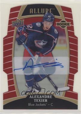 2019-20 Upper Deck Allure - [Base] - Red Rainbow Autographs #71 - Tier 1 - Rookies - Alexandre Texier /349