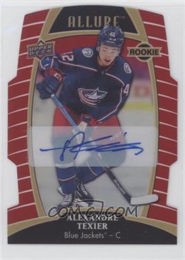 2019-20 Upper Deck Allure - [Base] - Red Rainbow Autographs #71 - Tier 1 - Rookies - Alexandre Texier /349