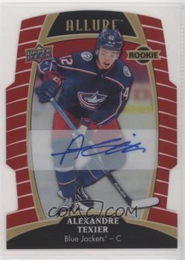 2019-20 Upper Deck Allure - [Base] - Red Rainbow Autographs #71 - Tier 1 - Rookies - Alexandre Texier /349