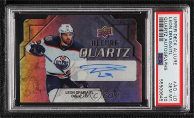 2019-20 Upper Deck Allure - Quartz Autographs #AQ-LD - Leon Draisaitl [PSA 10 GEM MT]