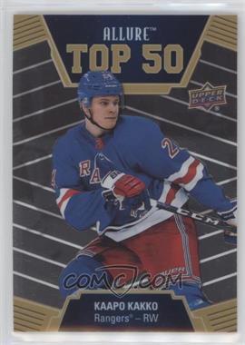 2019-20 Upper Deck Allure - Top 50 #T50-10 - Kaapo Kakko