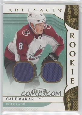 2019-20 Upper Deck Artifacts - [Base] - Gold Material #161 - Rookies - Cale Makar /499