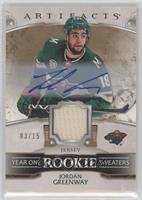 Jordan Greenway #/15