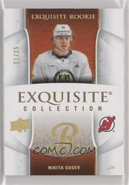2019-20 Upper Deck Black Diamond - Exquisite Collection 05-06 Rookie Retro - Gold Spectrum #05R-NG - Nikita Gusev /25
