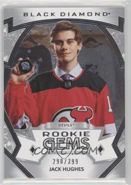 2019-20 Upper Deck Black Diamond - Rookie Gems #RG-JH - Jack Hughes /399