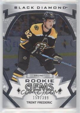 2019-20 Upper Deck Black Diamond - Rookie Gems #RG-TF - Trent Frederic /399