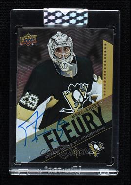 2019-20 Upper Deck Buybacks - Autographed Buybacks #_MAFL.3 - Marc-Andre Fleury (2015-16 Tim Hortons) /1 [Buyback]