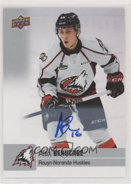 2019-20 Upper Deck CHL - [Base] - Autographs #16 - Alex Beaucage