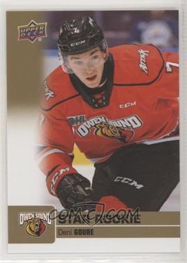 2019-20 Upper Deck CHL - [Base] - Gold Glossy #371 - Star Rookie SP - Deni Goure