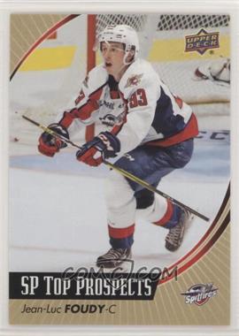 2019-20 Upper Deck CHL - SP Top Prospects #SP-10 - Jean-Luc Foudy