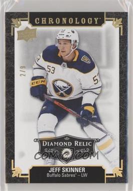 2019-20 Upper Deck Chronology - [Base] - Diamond Relic Black #131 - Jeff Skinner /9