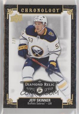 2019-20 Upper Deck Chronology - [Base] - Diamond Relic Black #131 - Jeff Skinner /9